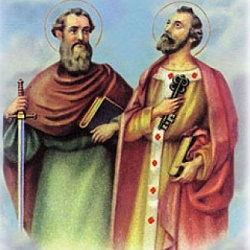 Logo Paroisse Saint Pierre et Saint Paul de Daoukro